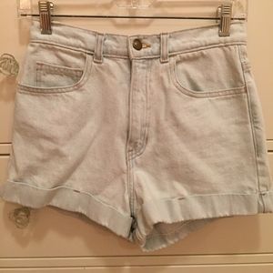 American Apparel Jean Shorts